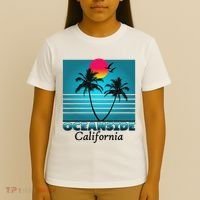 Oceanside California Ca Summer Gift Souvenirs T-Shirt thumb 4