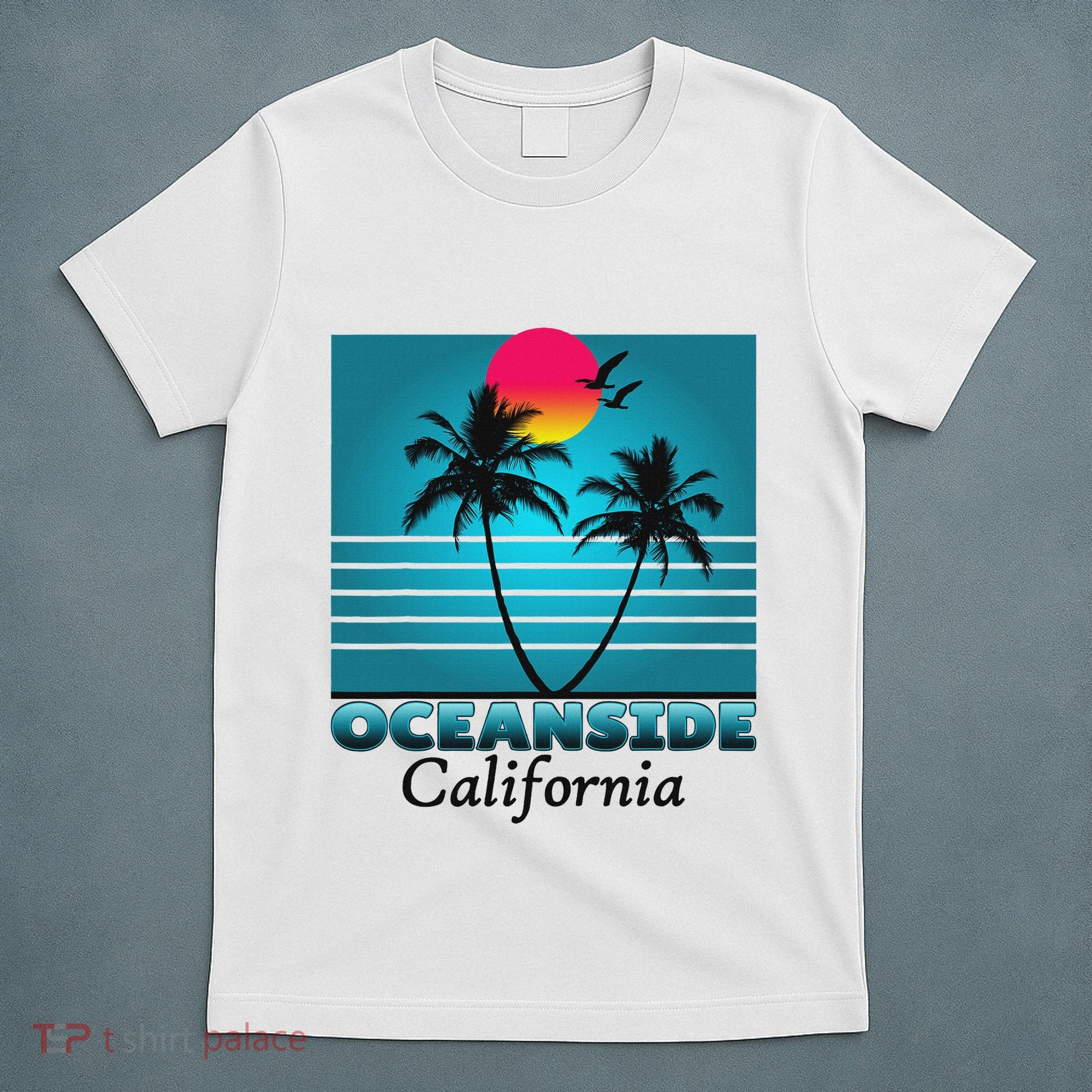 Oceanside California Ca Summer Gift Souvenirs T-Shirt