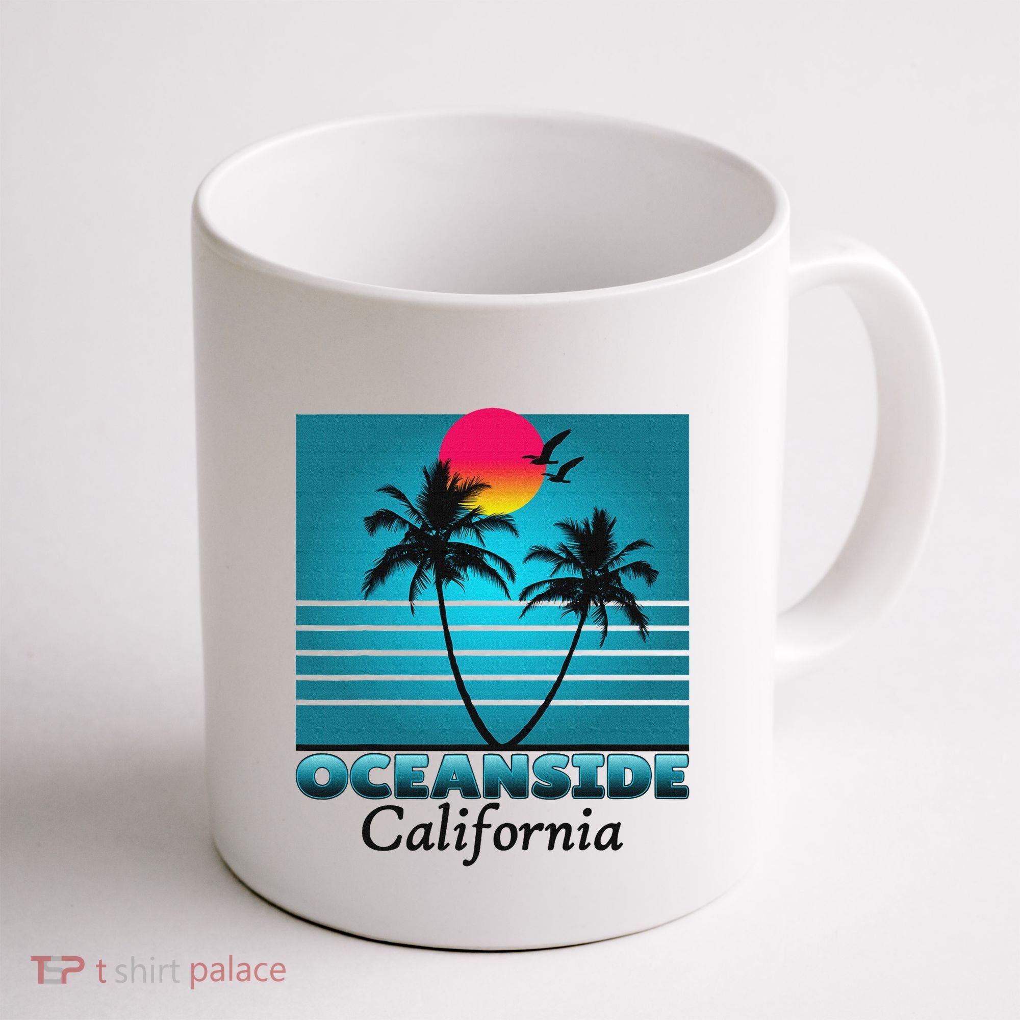Oceanside California Ca Summer Gift Souvenirs Coffee Mug