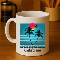 Oceanside California Ca Summer Gift Souvenirs Coffee Mug thumb 4