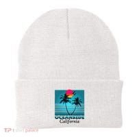 Oceanside California Ca Summer Gift Souvenirs Beanie thumb 0
