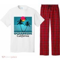 Oceanside California Ca Summer Gift Souvenirs Pajama Set thumb 0