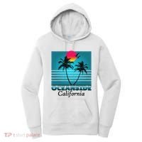 Oceanside California Ca Summer Gift Souvenirs Women's Hoodie thumb 0
