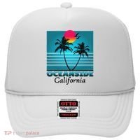 Oceanside California Ca Summer Gift Souvenirs Hat thumb 0