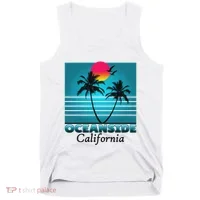 Oceanside California Ca Summer Gift Souvenirs Tank Top thumb 0