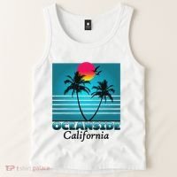 Oceanside California Ca Summer Gift Souvenirs Tank Top thumb 2