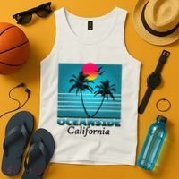 Oceanside California Ca Summer Gift Souvenirs Tank Top thumb 4