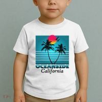Oceanside California Ca Summer Gift Souvenirs Toddler T-Shirt thumb 2