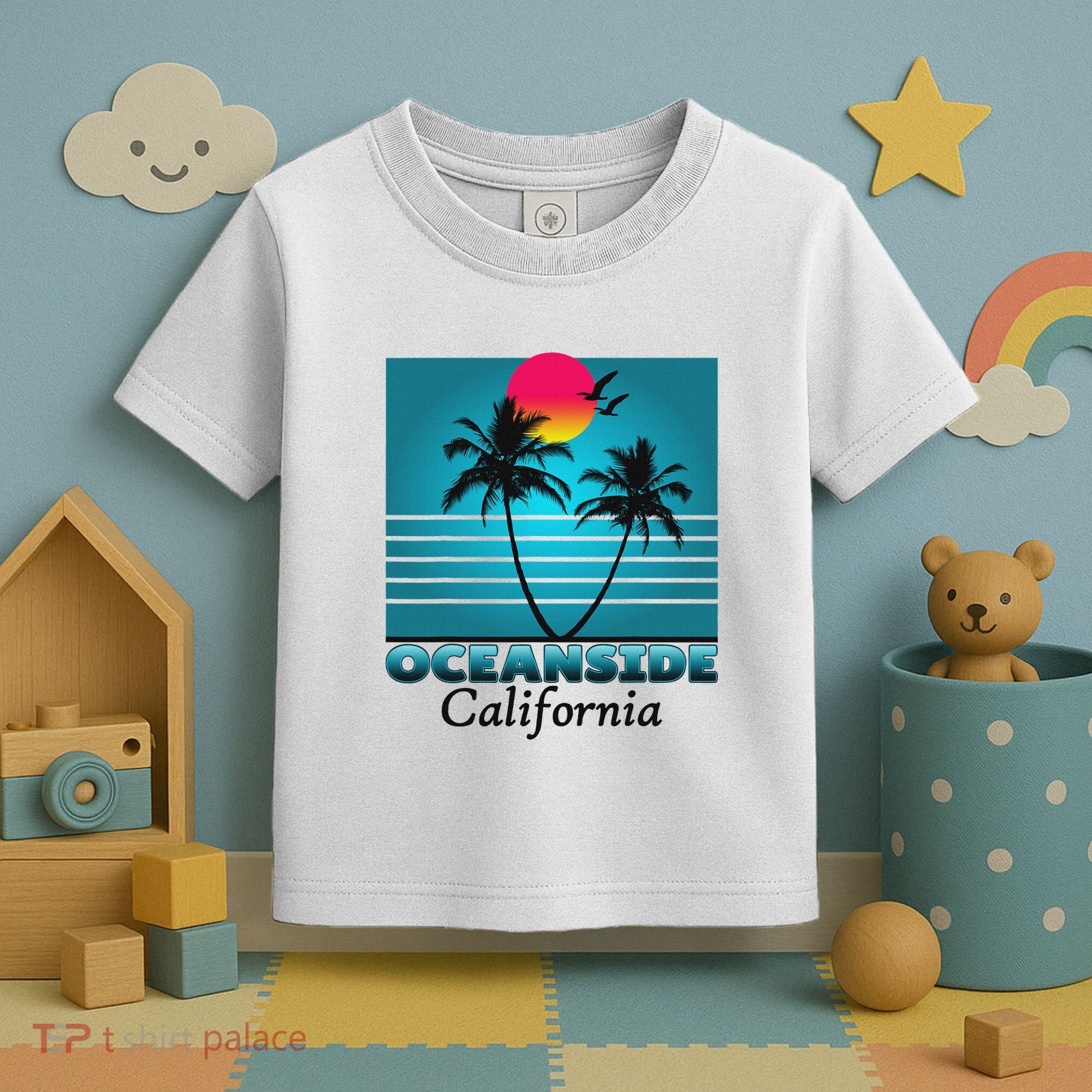 Oceanside California Ca Summer Gift Souvenirs Toddler T-Shirt