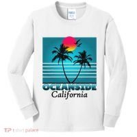 Oceanside California Ca Summer Gift Souvenirs Kids Long Sleeve Shirt thumb 0