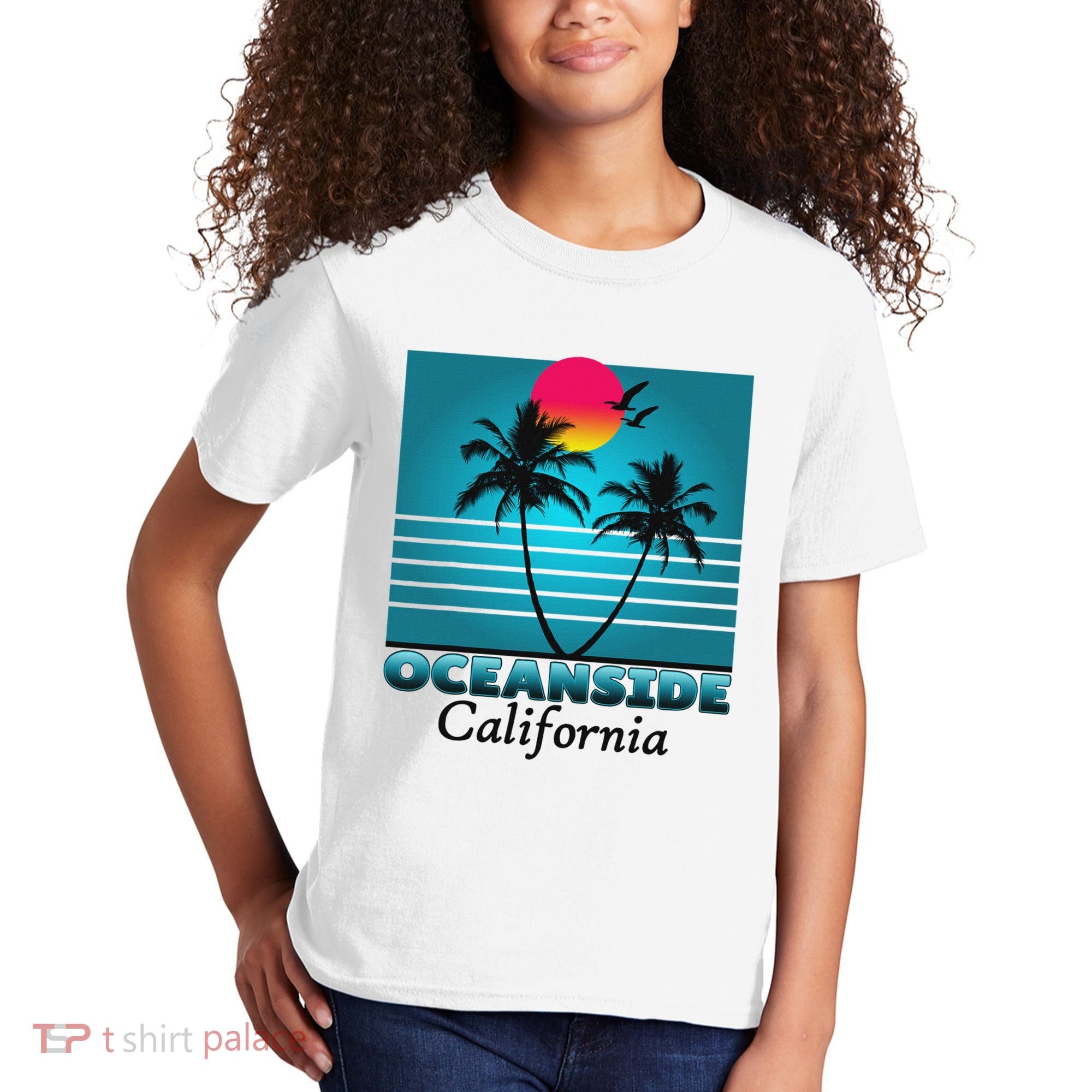 Oceanside California Ca Summer Gift Souvenirs Kids T-Shirt