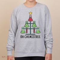 Oh Chemistree Chemistry Christmas Gift Women's Sweatshirt thumb 0