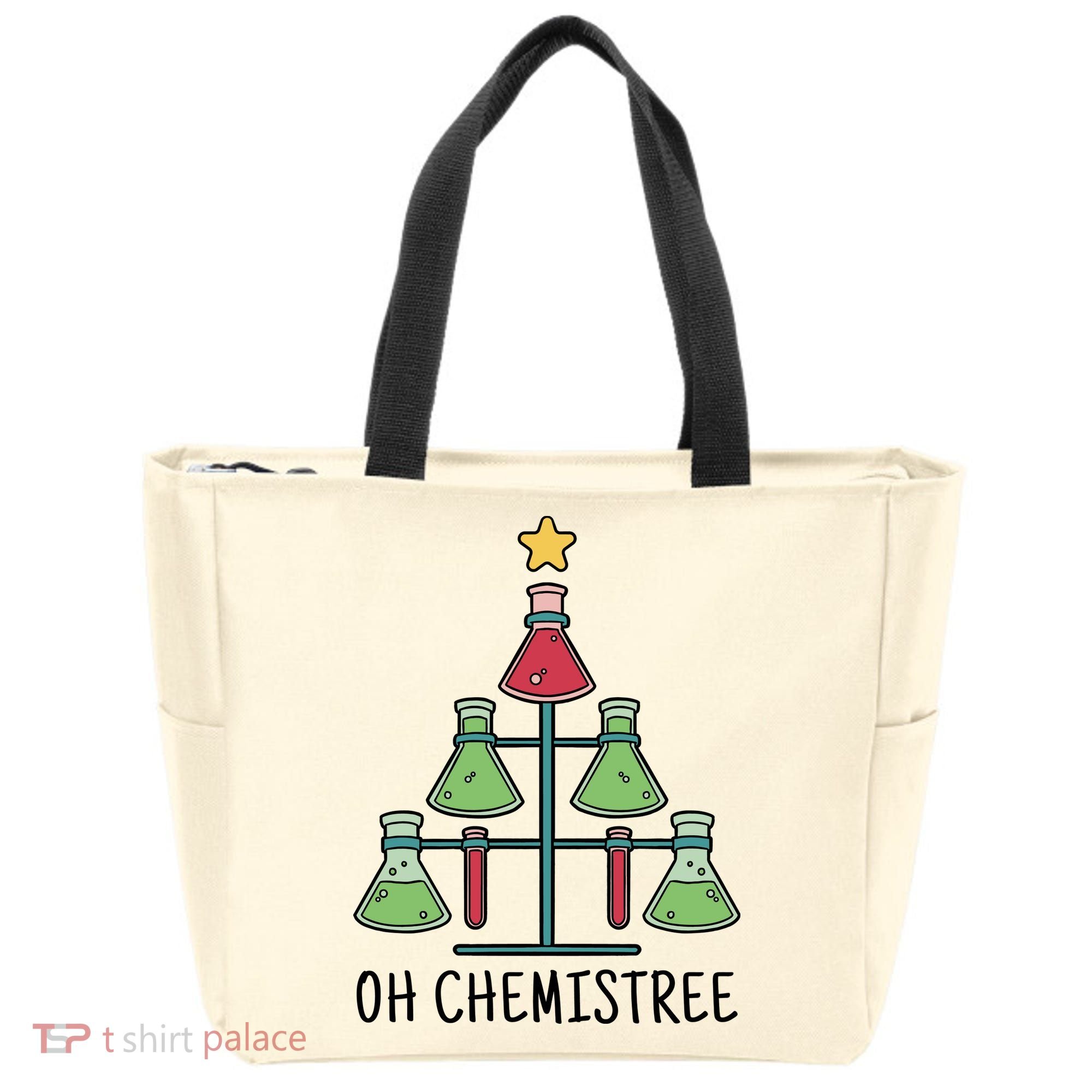 Oh Chemistree Chemistry Christmas Gift Tote Bag