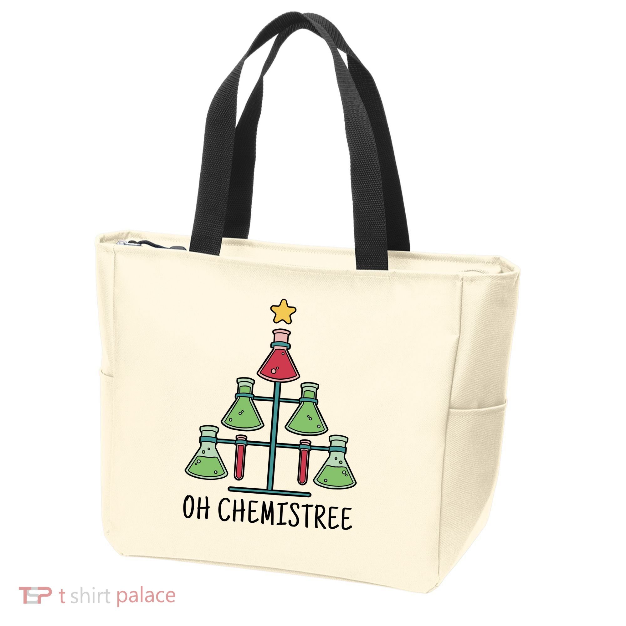 Oh Chemistree Chemistry Christmas Gift Tote Bag