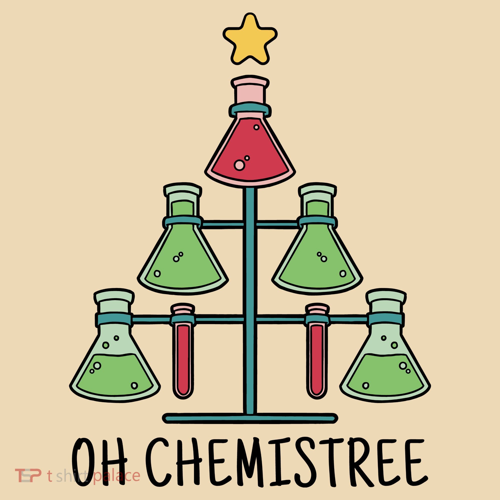 Oh Chemistree Chemistry Christmas Gift Tote Bag