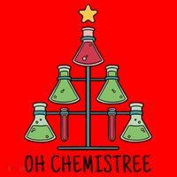 Oh Chemistree Chemistry Christmas Gift Santa Hat thumb 1