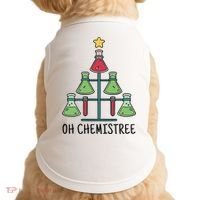 Oh Chemistree Chemistry Christmas Gift Doggie Tank thumb 0