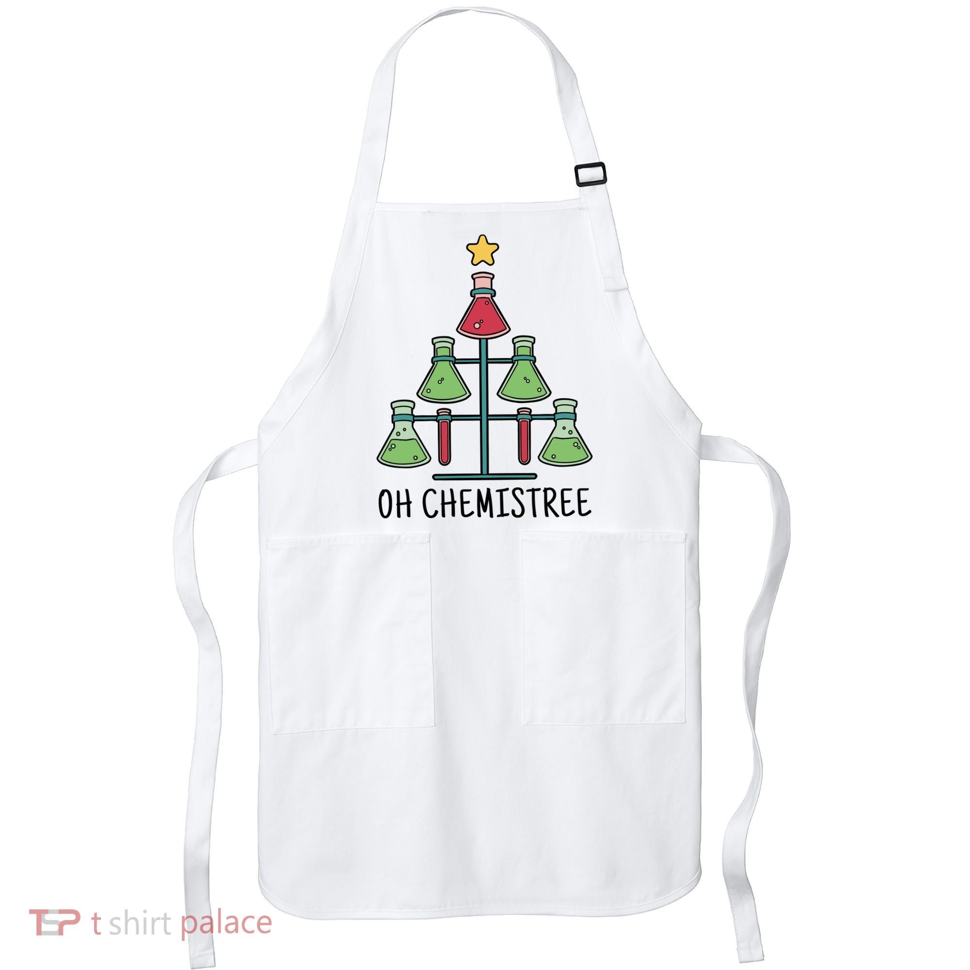Oh Chemistree Chemistry Christmas Gift Apron