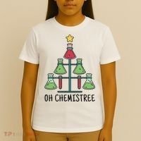 Oh Chemistree Chemistry Christmas Gift T-Shirt thumb 4
