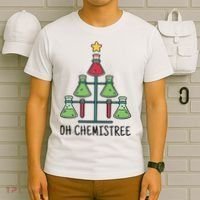 Oh Chemistree Chemistry Christmas Gift T-Shirt thumb 6