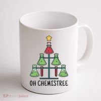 Oh Chemistree Chemistry Christmas Gift Coffee Mug thumb 1