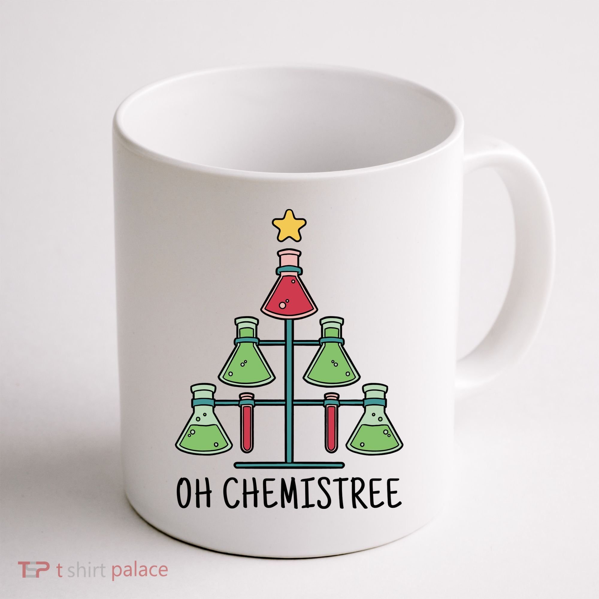 Oh Chemistree Chemistry Christmas Gift Coffee Mug