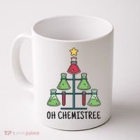Oh Chemistree Chemistry Christmas Gift Coffee Mug thumb 0