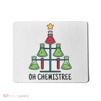 Oh Chemistree Chemistry Christmas Gift Mousepad thumb 0