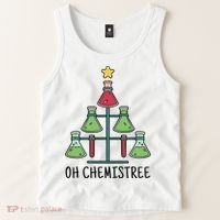 Oh Chemistree Chemistry Christmas Gift Tank Top thumb 2