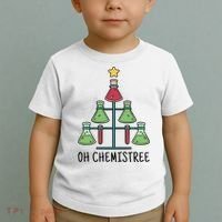 Oh Chemistree Chemistry Christmas Gift Toddler T-Shirt thumb 2
