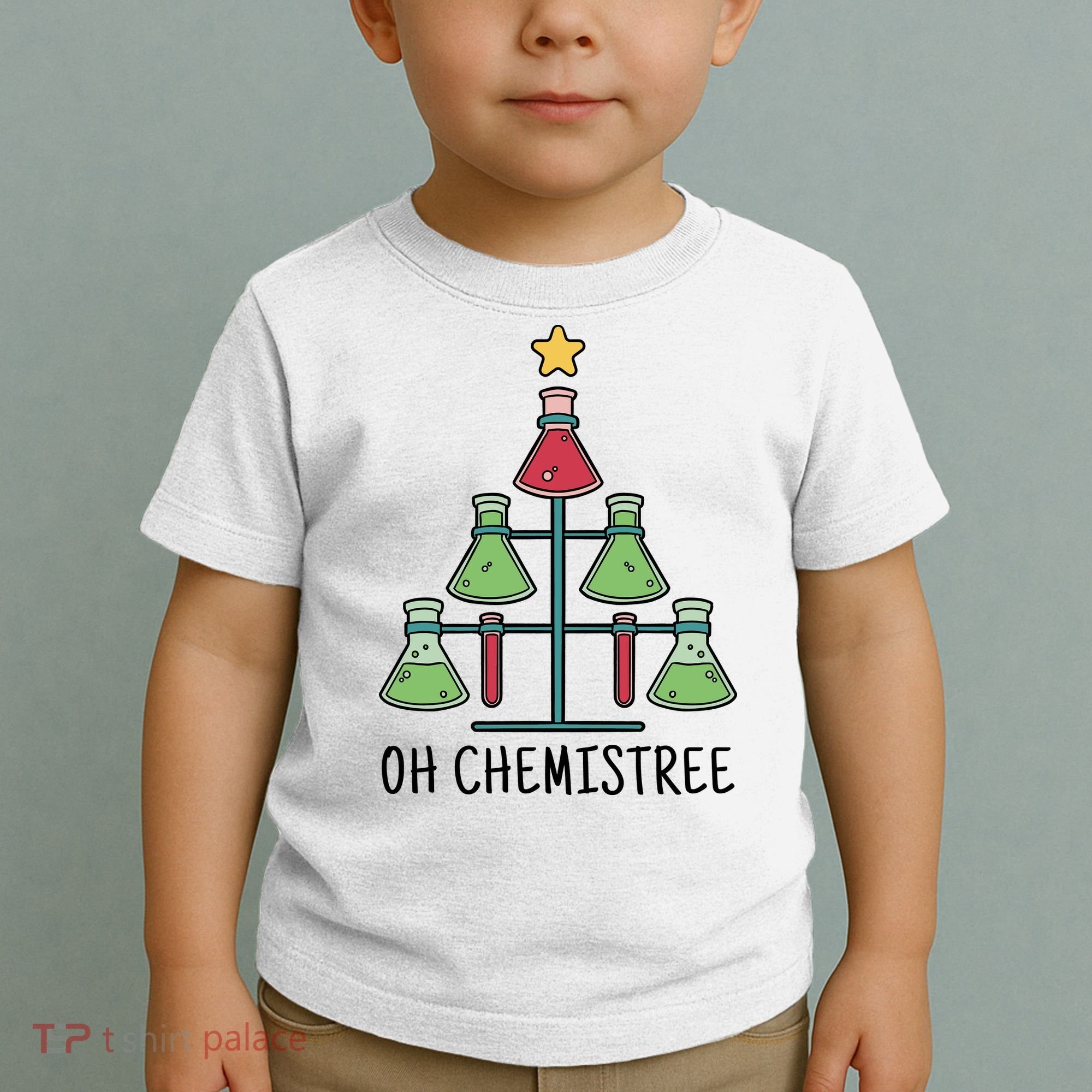 Oh Chemistree Chemistry Christmas Gift Toddler T-Shirt