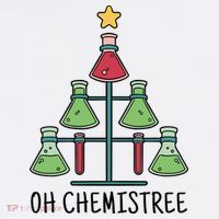 Oh Chemistree Chemistry Christmas Gift Visor thumb 3