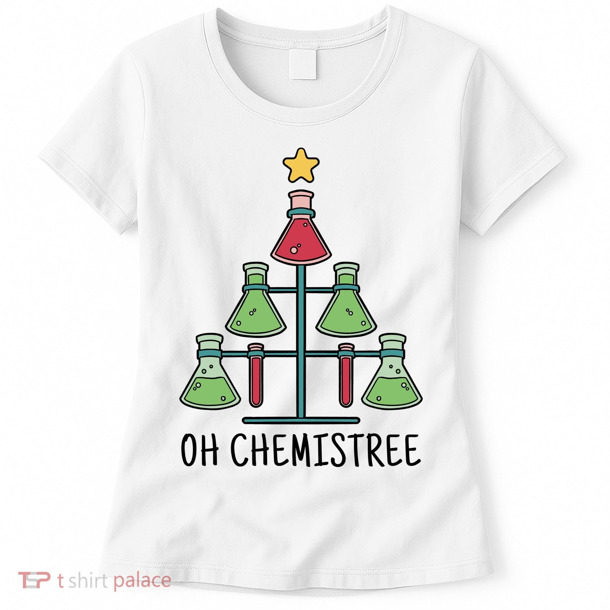 Oh Chemistree Chemistry Christmas Gift Women's T-Shirt