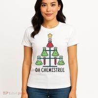 Oh Chemistree Chemistry Christmas Gift Women's T-Shirt thumb 4