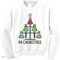 Oh Chemistree Chemistry Christmas Gift Kids Sweatshirt thumb 0