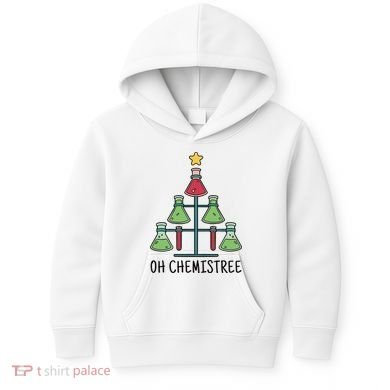 Oh Chemistree Chemistry Christmas Gift Kids Hoodie