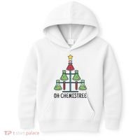 Oh Chemistree Chemistry Christmas Gift Kids Hoodie thumb 0