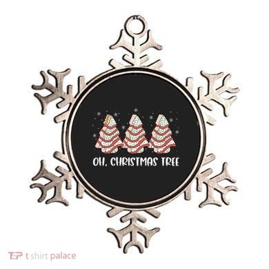 Oh Christmas Cakes Tree Funny Christmas Snack Cake  Ornament