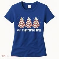 Oh Christmas Cakes Tree Funny Christmas Snack Cake  Women's T-Shirt thumb 0