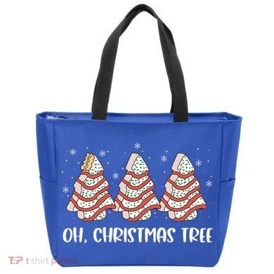 Oh Christmas Cakes Tree Funny Christmas Snack Cake  Tote Bag