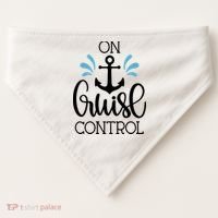 On Cruise Control Vacation USA-Made Doggie Bandana thumb 0
