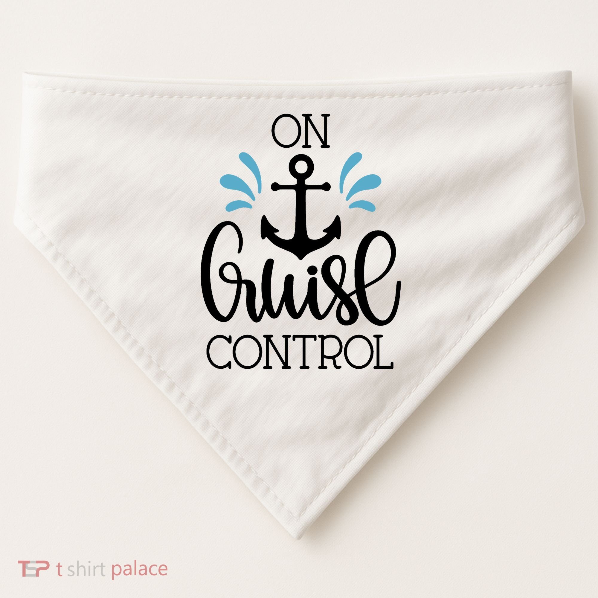 On Cruise Control Vacation USA-Made Doggie Bandana