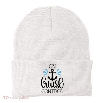 On Cruise Control Vacation Beanie