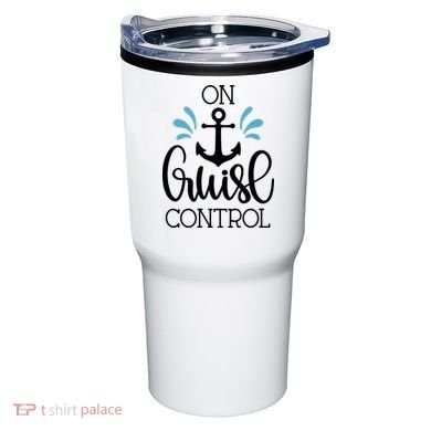 On Cruise Control Vacation Tumbler