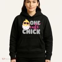 One Cute Chick Funny Hoodie thumb 5
