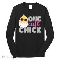One Cute Chick Funny Long Sleeve Shirt thumb 0