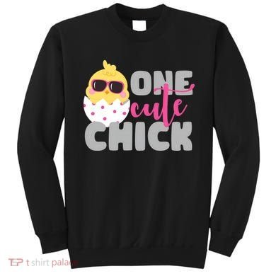 One Cute Chick Funny Sweatshirt