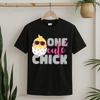 One Cute Chick Funny T-Shirt thumb 2