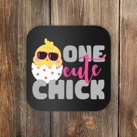 One Cute Chick Funny Coaster thumb 0