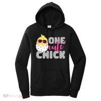 One Cute Chick Funny Women's Hoodie thumb 0